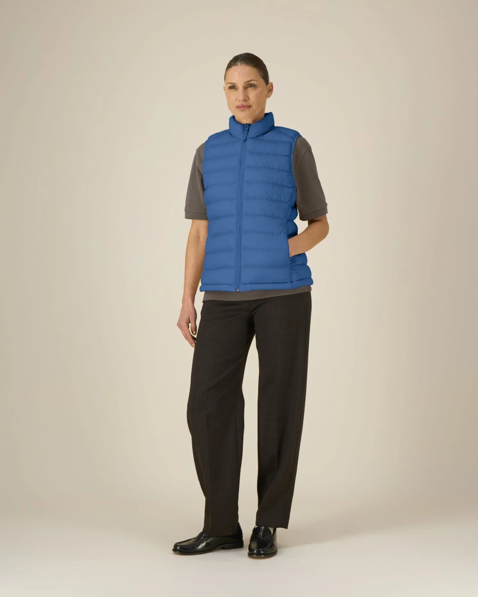 Gilet riciclato Stanley/Stella Climber 2.0 da personalizzare - Blu Mindful
