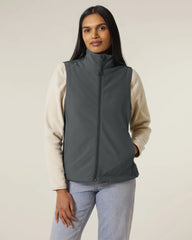 Gilet softshell Stanley/Stella Trail Blazer da personalizzare - Antracite