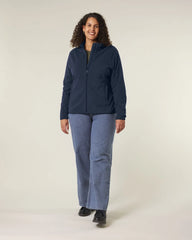 Giacca in pile riciclato Stanley/Stella Guider da personalizzare - Blu Navy