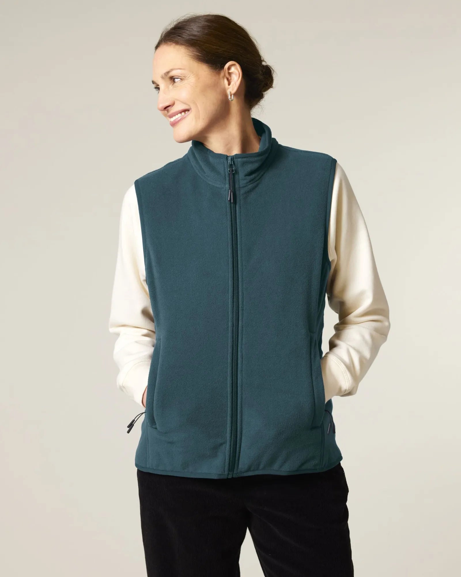 Gilet in pile riciclato Stanley/Stella Quester da personalizzare - Stargazer