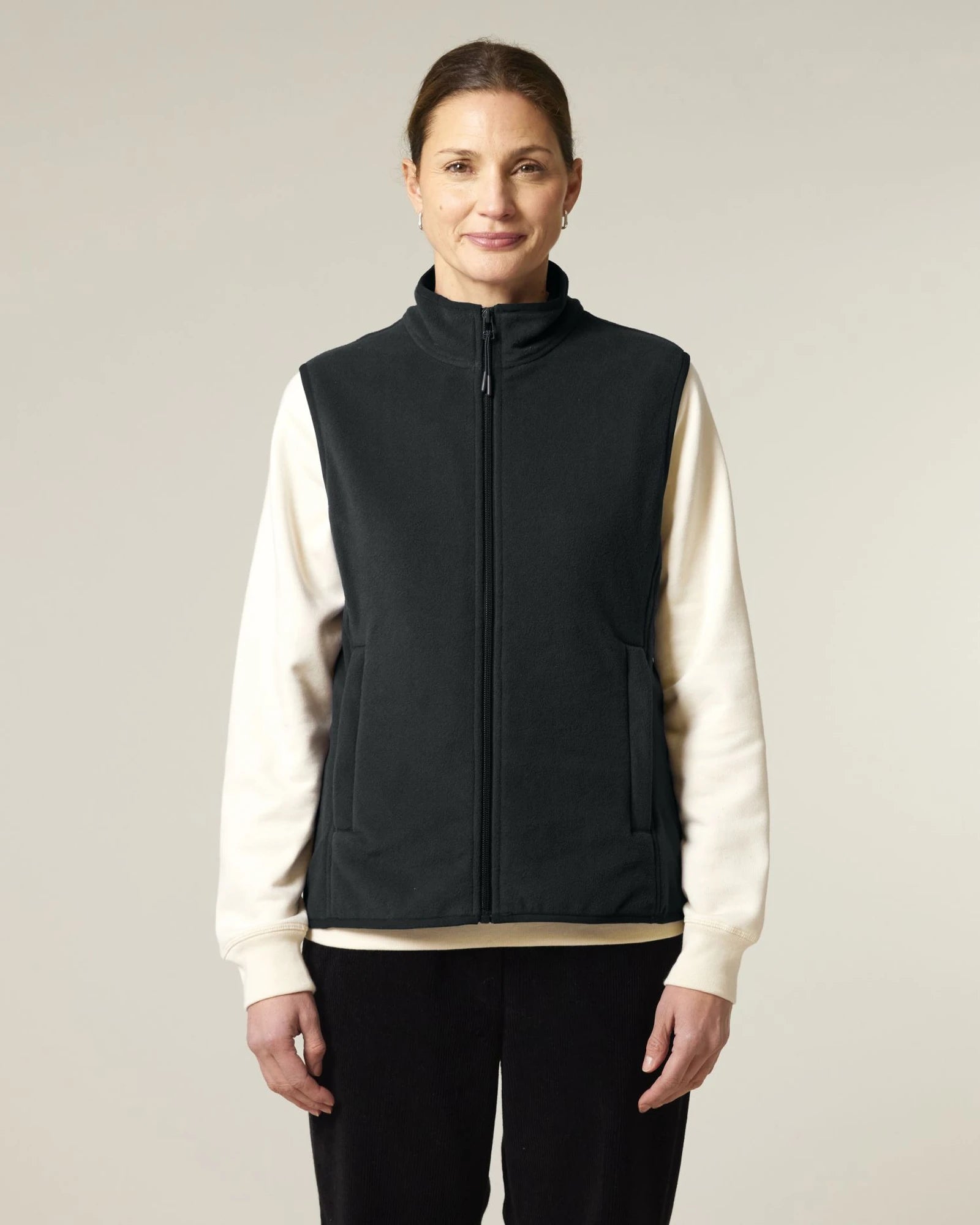 Gilet in pile riciclato Stanley/Stella Quester da personalizzare - 1