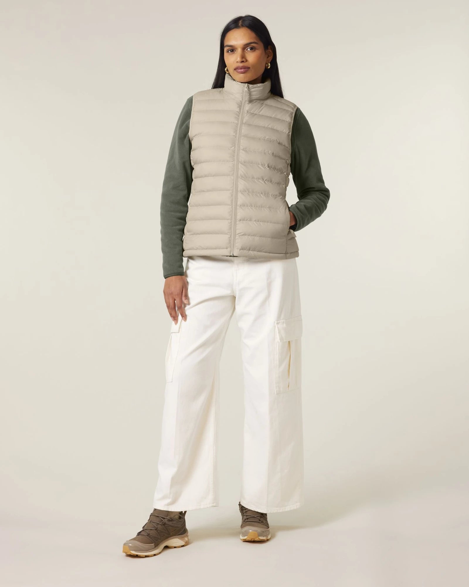 Gilet donna riciclato Stanley/Stella da personalizzare - Desert Dust