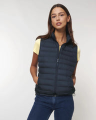 Gilet donna riciclato Stanley/Stella da personalizzare - Blu Navy