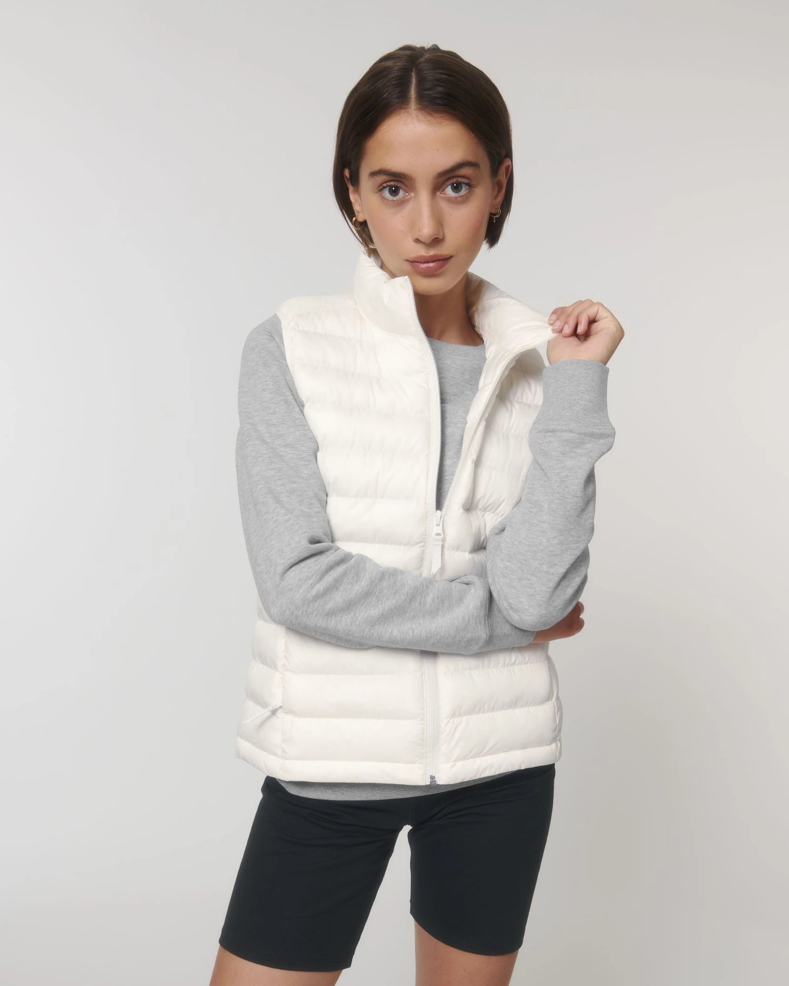 Gilet donna riciclato Stanley/Stella da personalizzare - Bianco sporco