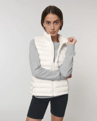 Gilet donna riciclato Stanley/Stella da personalizzare - Bianco sporco