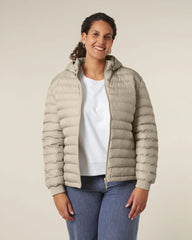 Giacca trapuntata riciclata Stanley/Stella Voyager da personalizzare - Desert Dust