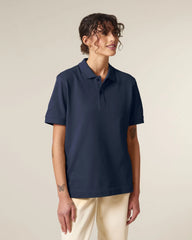 Polo maniche lunghe Stanley/Stella da personalizzare - Blu Navy