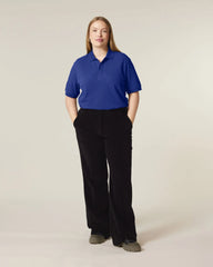 Polo maniche lunghe Stanley/Stella da personalizzare - blu worker