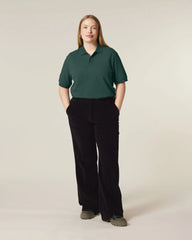 Polo maniche lunghe Stanley/Stella da personalizzare - Verde lucido