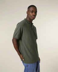 Polo maniche lunghe Stanley/Stella da personalizzare - Kaki