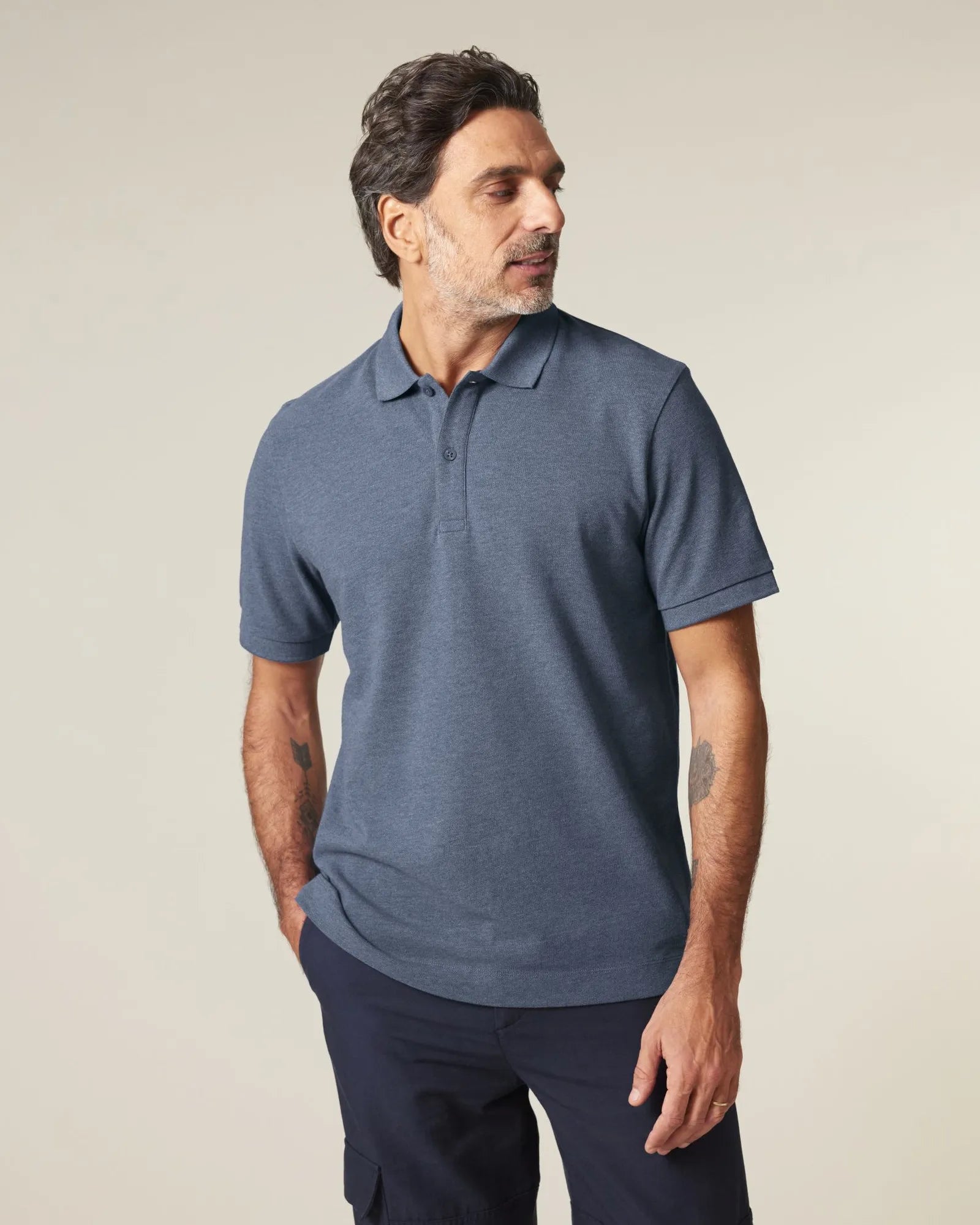 Polo maniche lunghe Stanley/Stella da personalizzare - 51