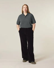 Polo maniche lunghe Stanley/Stella da personalizzare - Antracite