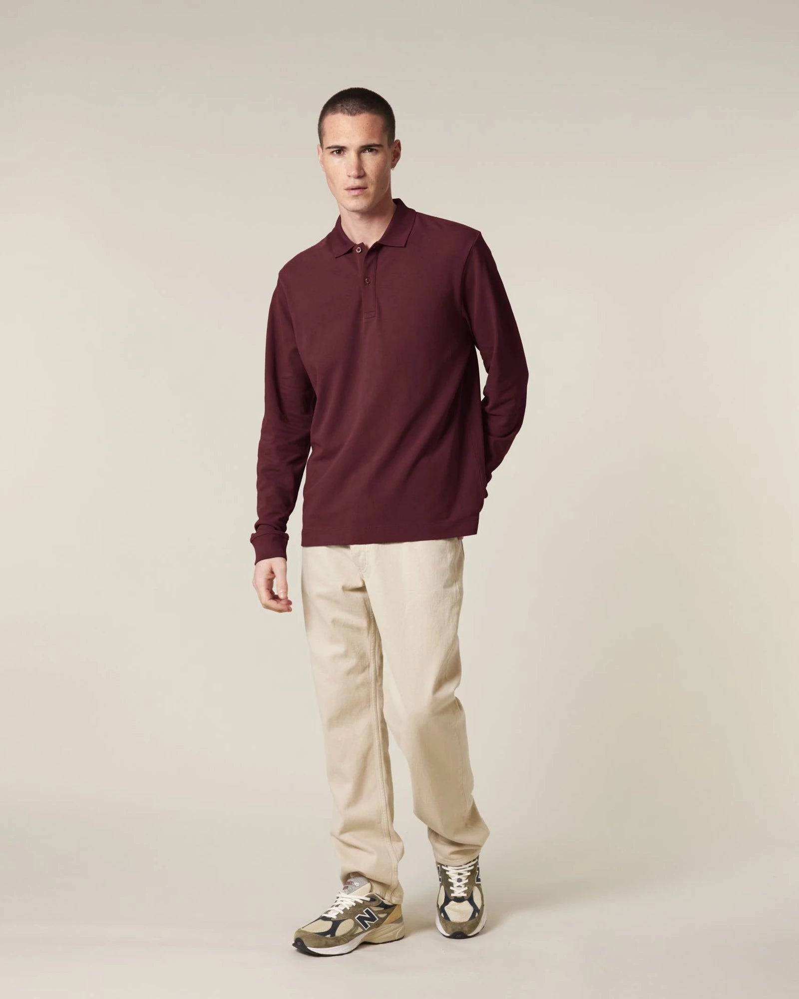 Polo maniche lunghe Stanley/Stella da personalizzare - 16