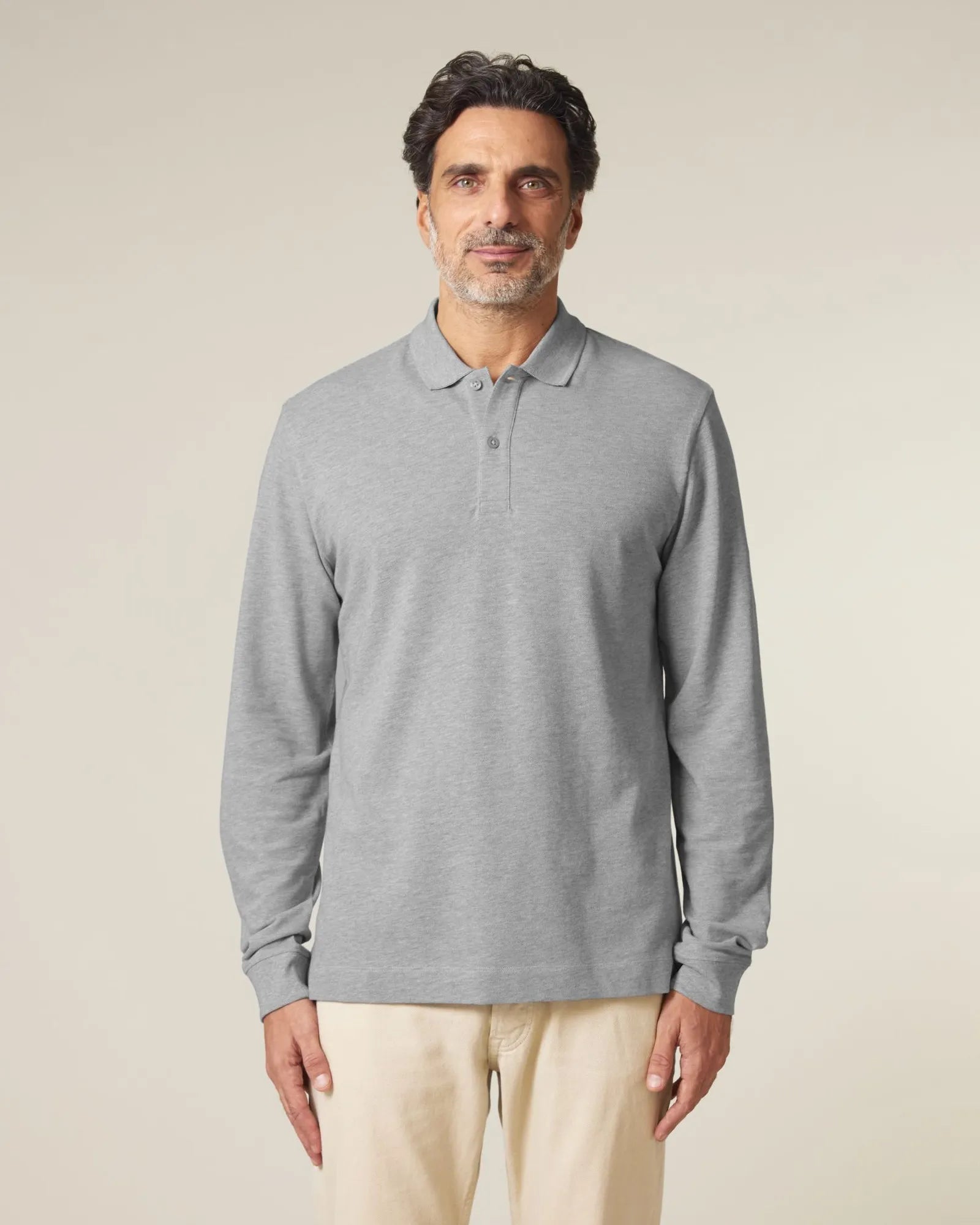 Polo maniche lunghe Stanley/Stella da personalizzare - 10