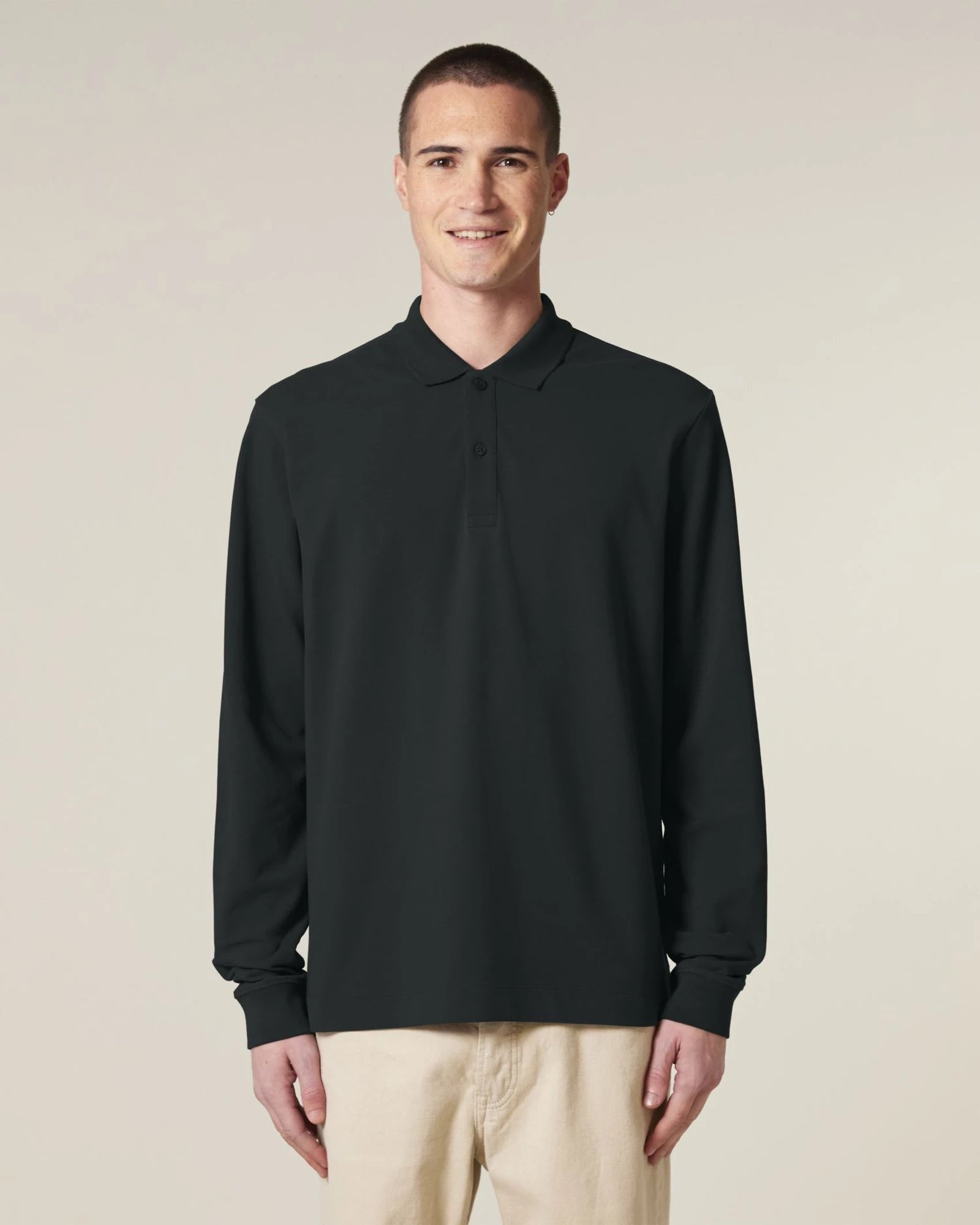 Polo maniche lunghe Stanley/Stella da personalizzare - 2