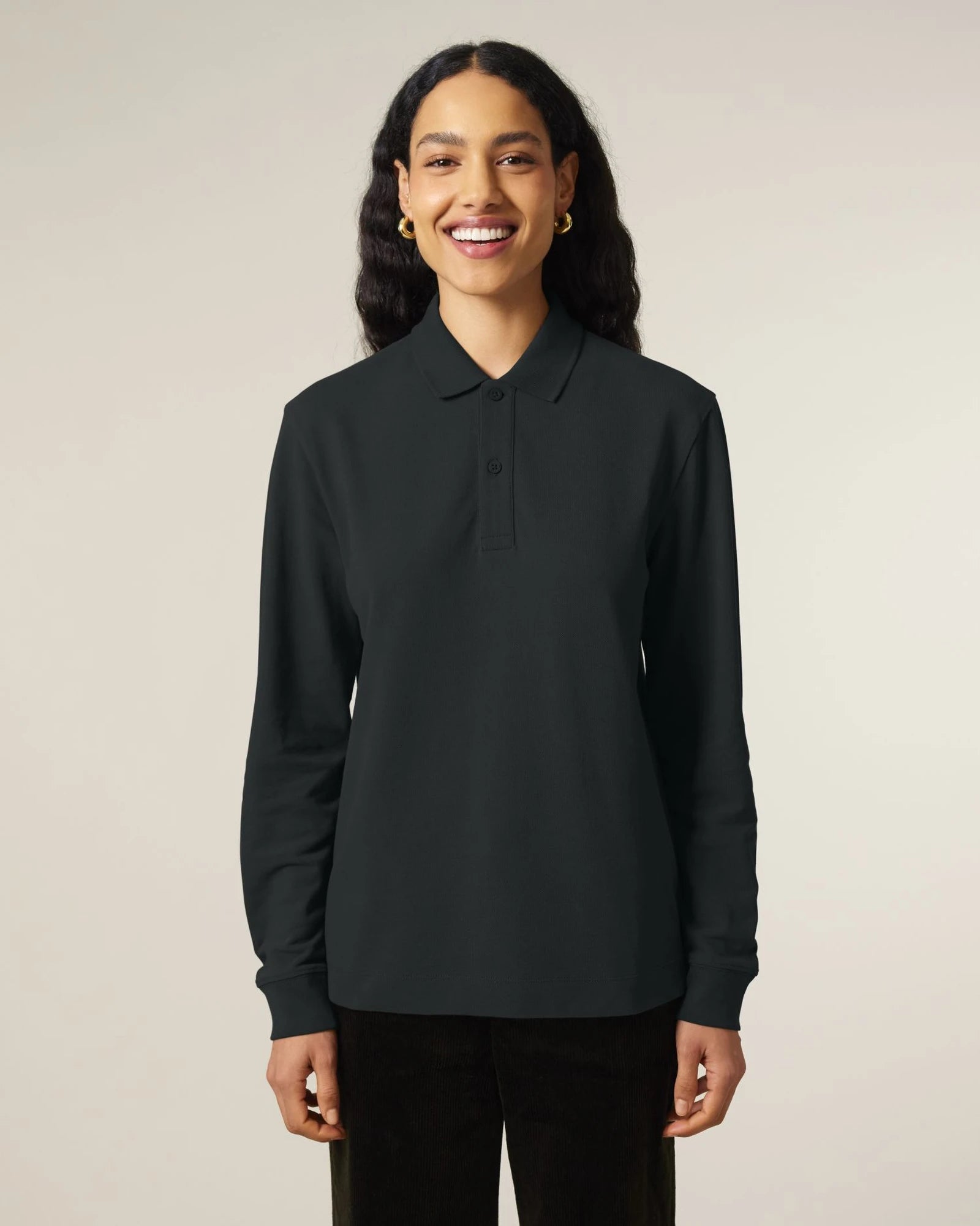Polo maniche lunghe Stanley/Stella da personalizzare - 3