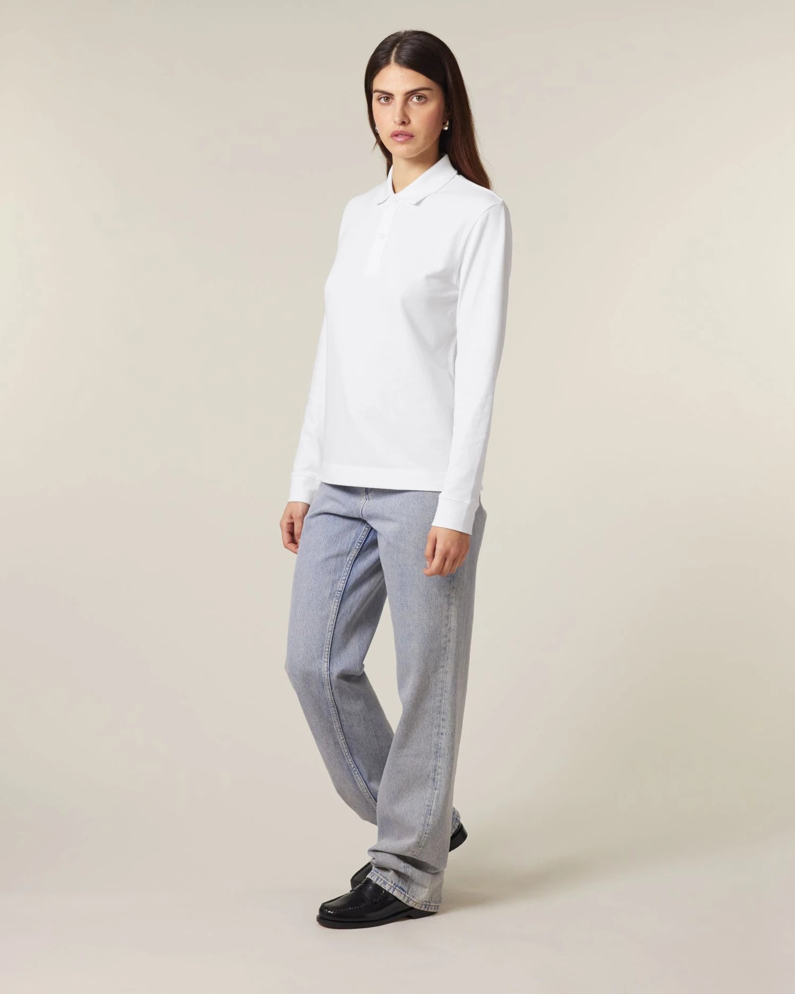 Polo maniche lunghe Stanley/Stella da personalizzare - 5