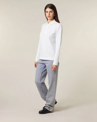 Polo maniche lunghe Stanley/Stella da personalizzare - 5