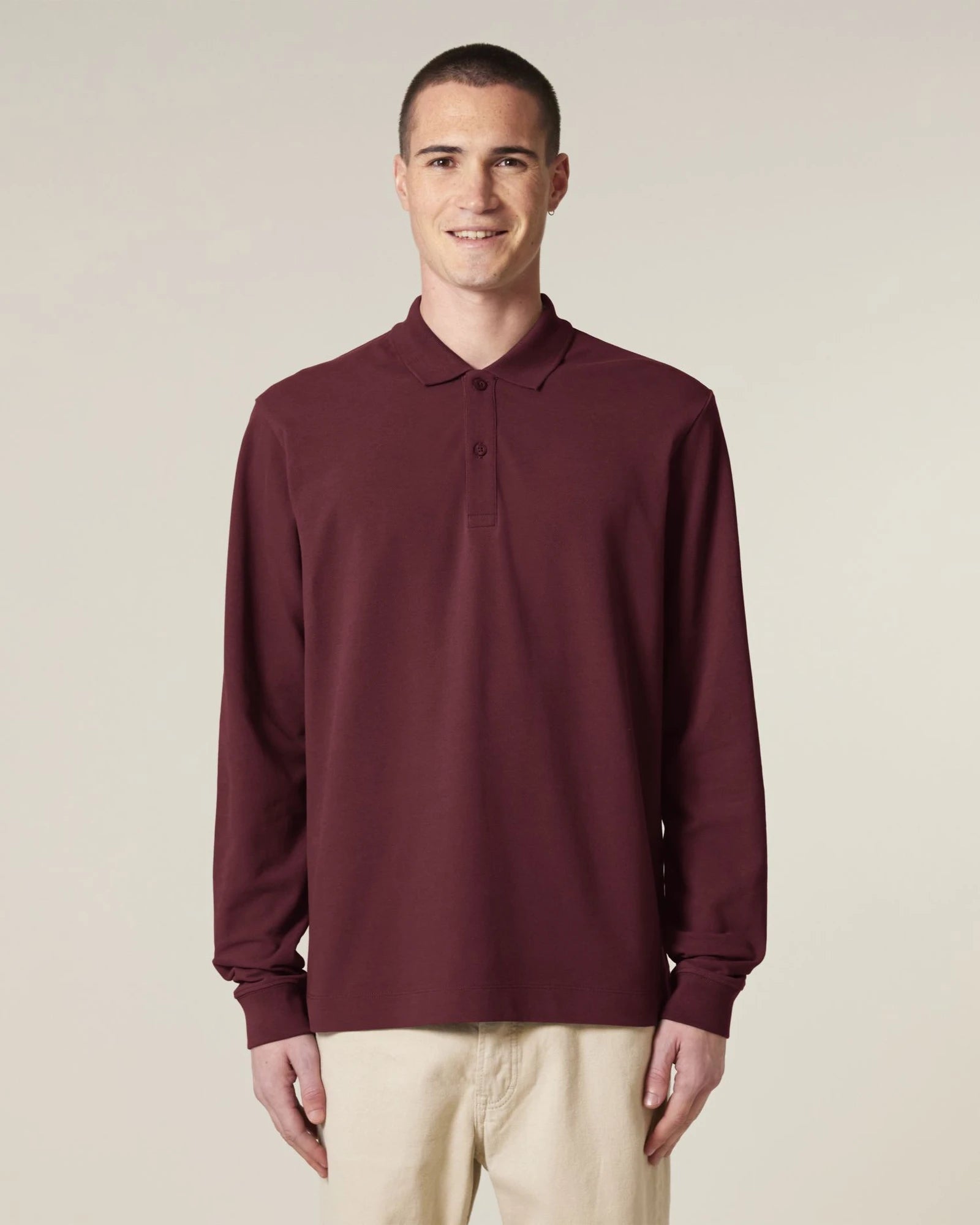 Polo maniche lunghe Stanley/Stella da personalizzare - 17