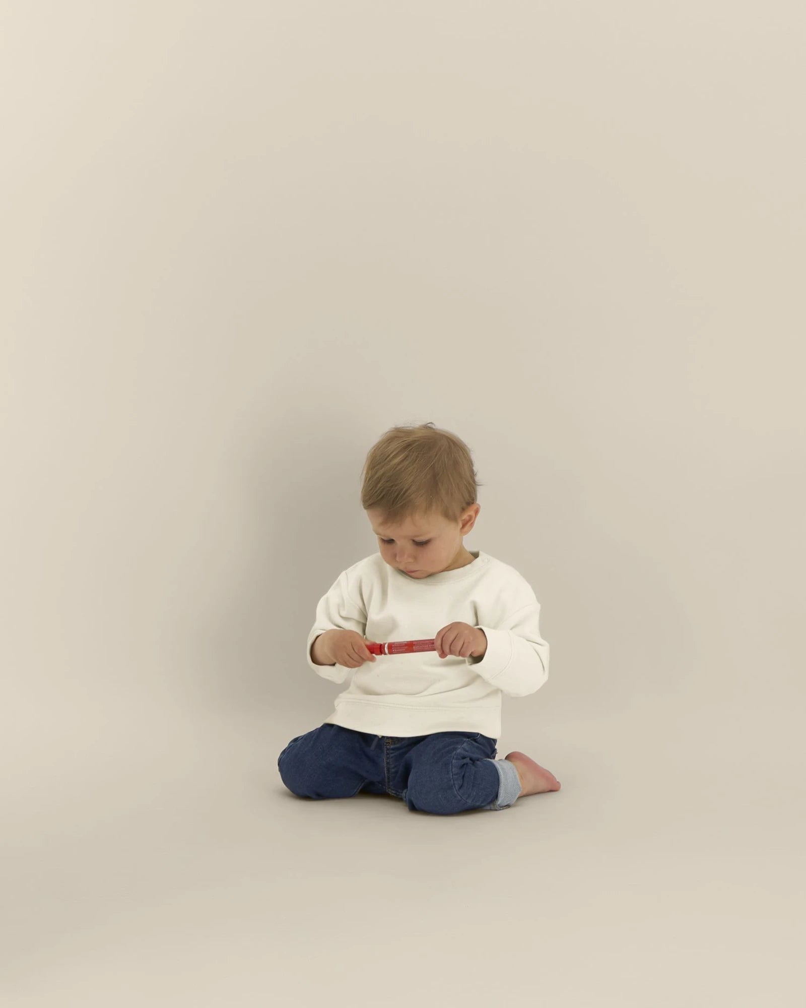 Felpa bio Stanley/Stella Baby Changer da personalizzare - grezzo naturale