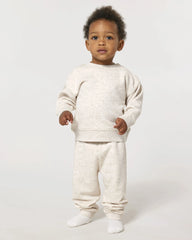 Felpa bio Stanley/Stella Baby Changer da personalizzare - Grigio Melange Eco