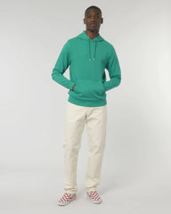 Felpa cotone bio Stanley/Stella Archer da personalizzare - Verde Deciso
