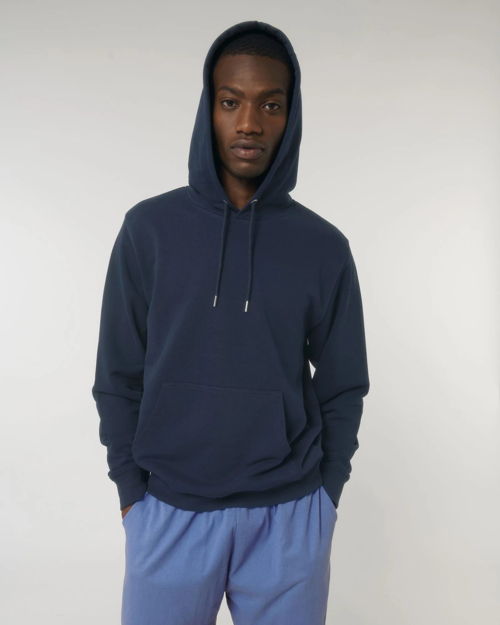 Felpa cotone bio Stanley/Stella Archer da personalizzare - Blu Navy