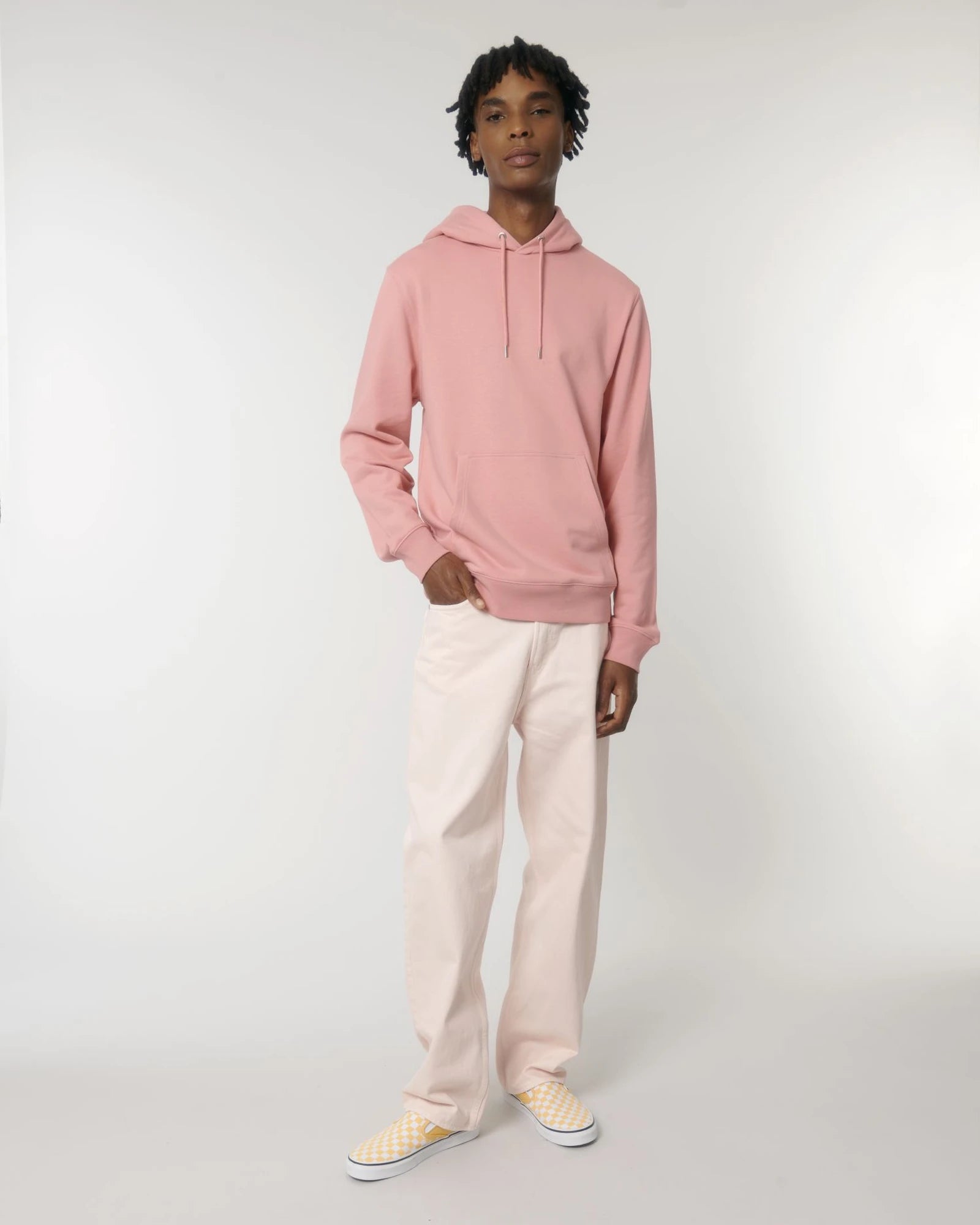 Felpa cotone bio Stanley/Stella Archer da personalizzare - Rosa Canyon