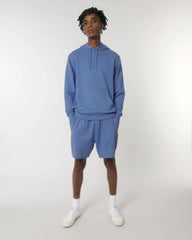 Felpa cotone bio Stanley/Stella Archer da personalizzare - Blu Brillante
