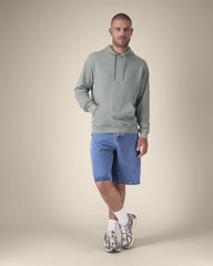 Felpa cotone bio Stanley/Stella Archer da personalizzare - Tinto in capo grigio nebbia