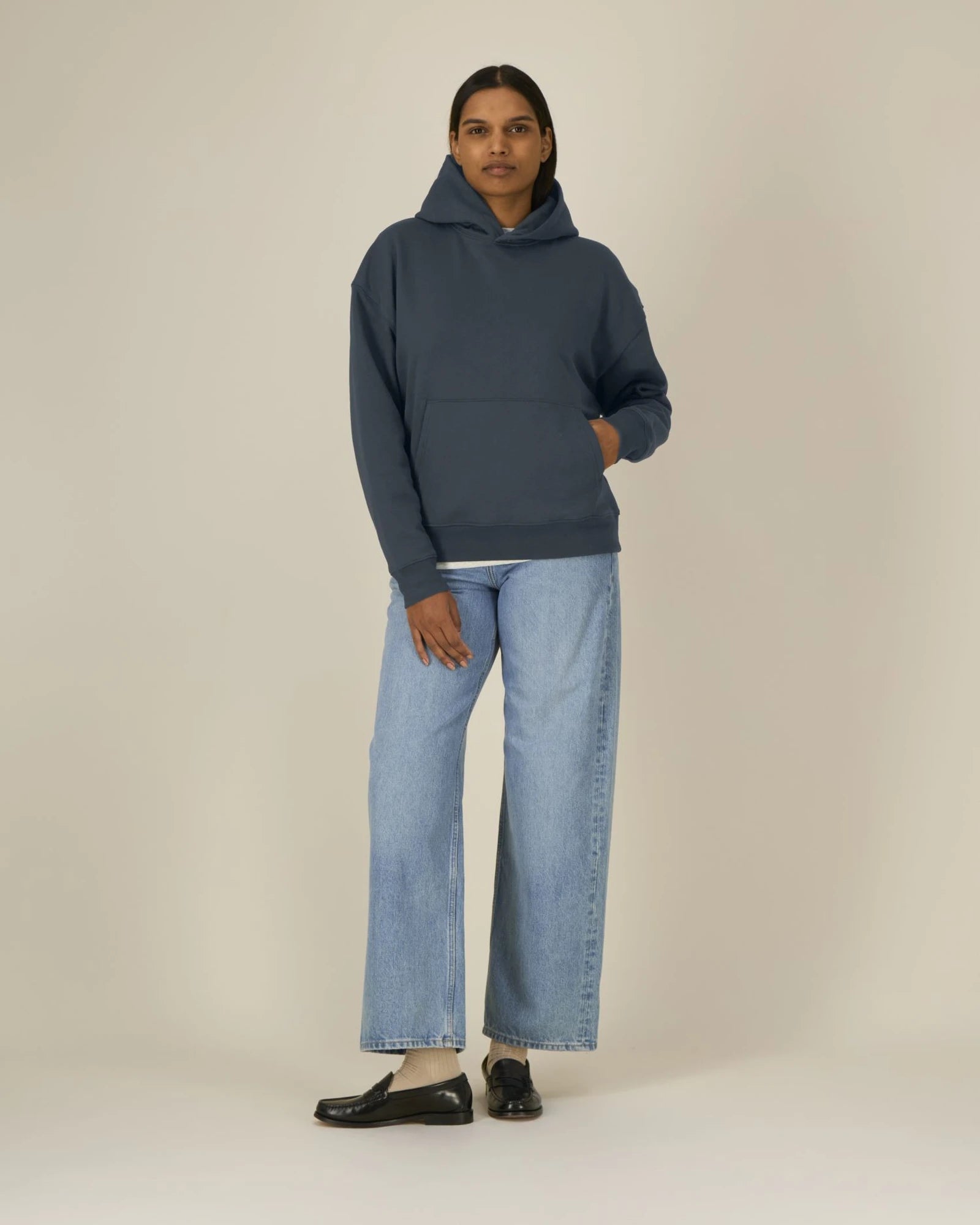 Felpa cotone bio Stanley/Stella Archer da personalizzare - Grigio Inchiostro