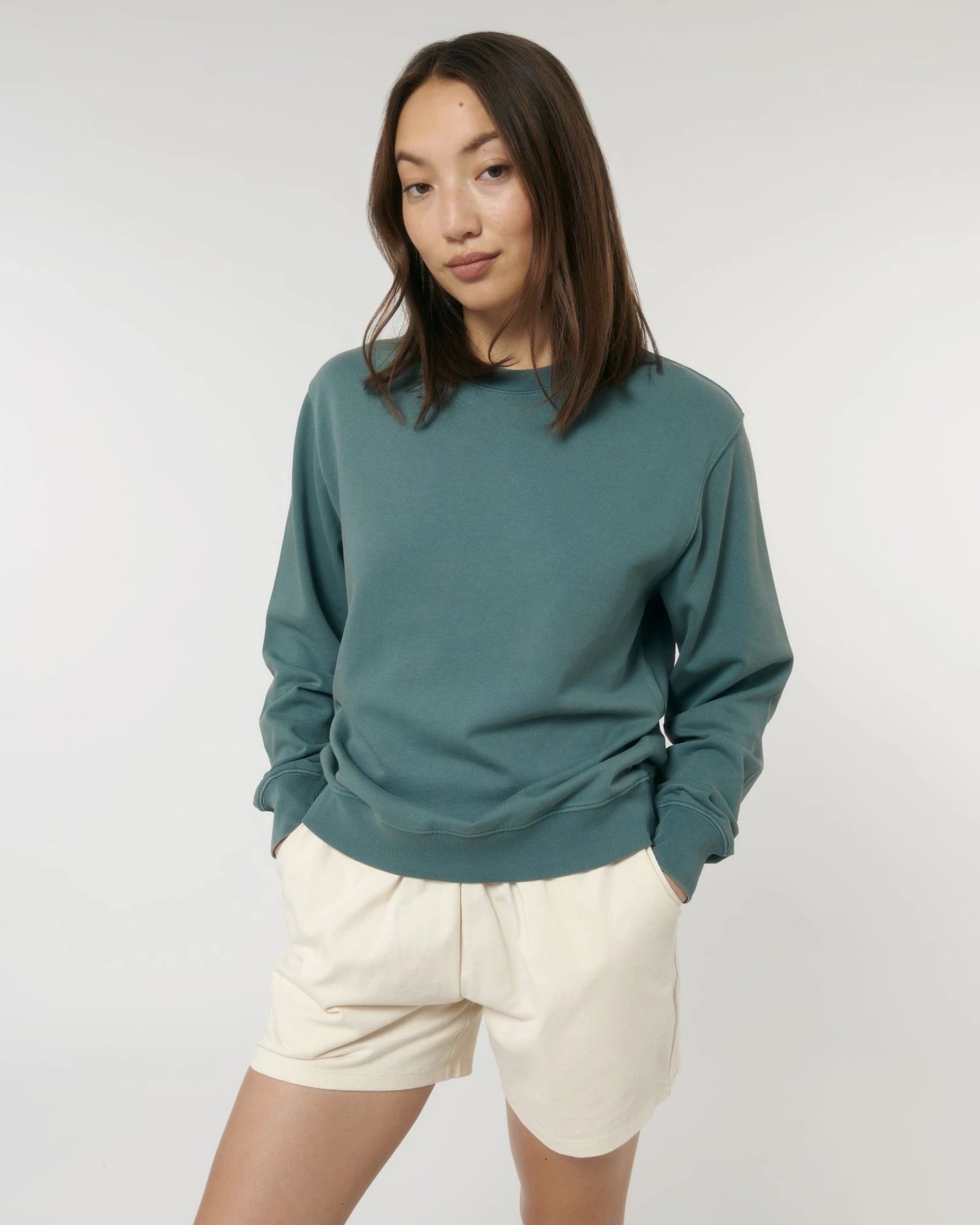 Felpa cotone bio Stanley/Stella Matcher da personalizzare - 17