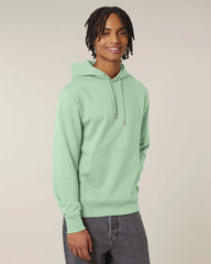 Felpa cotone bio Stanley/Stella Cruiser 2.0 da personalizzare - Verde giada brumoso