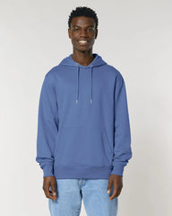 Felpa cotone bio Stanley/Stella Cruiser 2.0 da personalizzare - Blu Brillante