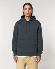 Felpa cotone bio Stanley/Stella Cruiser 2.0 da personalizzare - Grigio Inchiostro