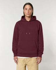 Felpa cotone bio Stanley/Stella Cruiser 2.0 da personalizzare - Bordeaux