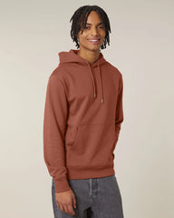 Felpa cotone bio Stanley/Stella Cruiser 2.0 da personalizzare - marrone heritage