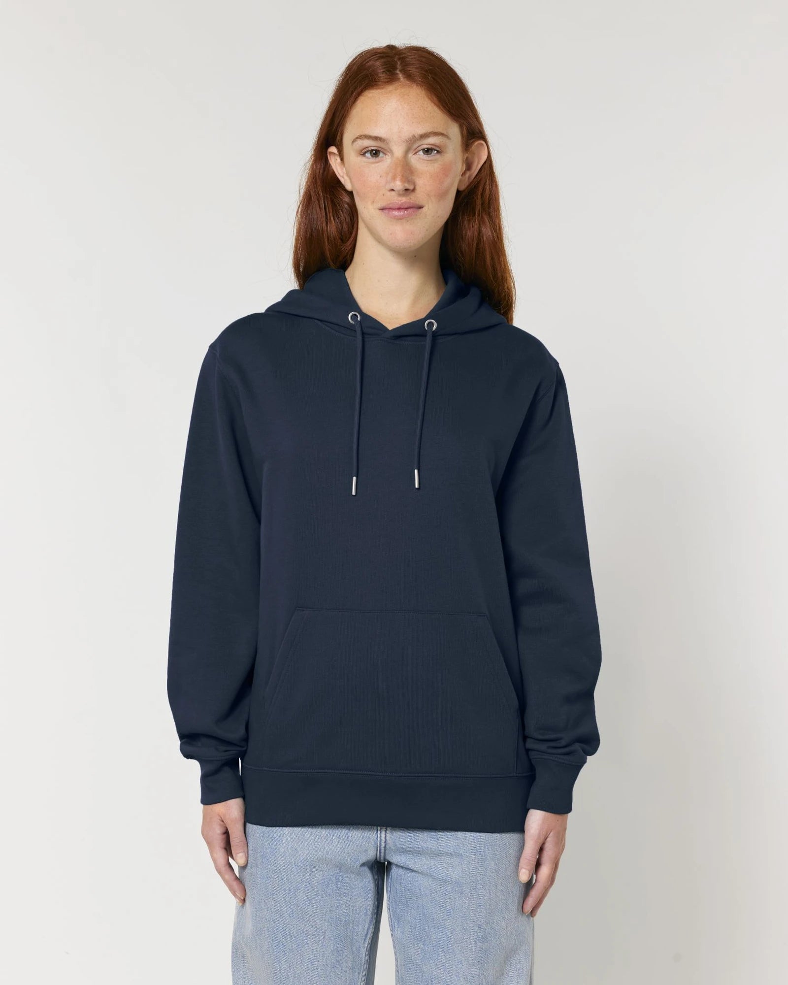 Felpa cotone bio Stanley/Stella Cruiser 2.0 da personalizzare - Blu Navy