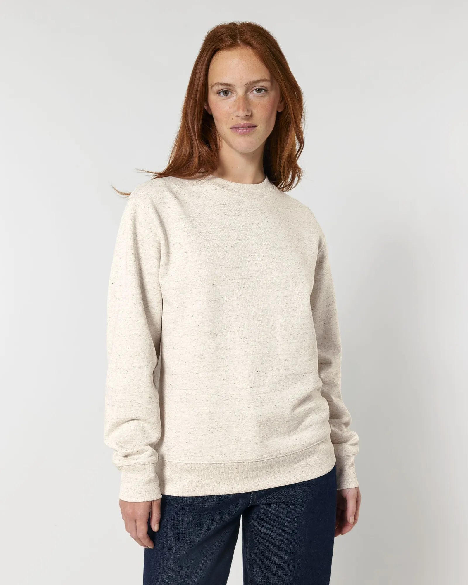 Felpa cotone bio Stanley/Stella Changer 2.0 da personalizzare - Grigio Melange Eco