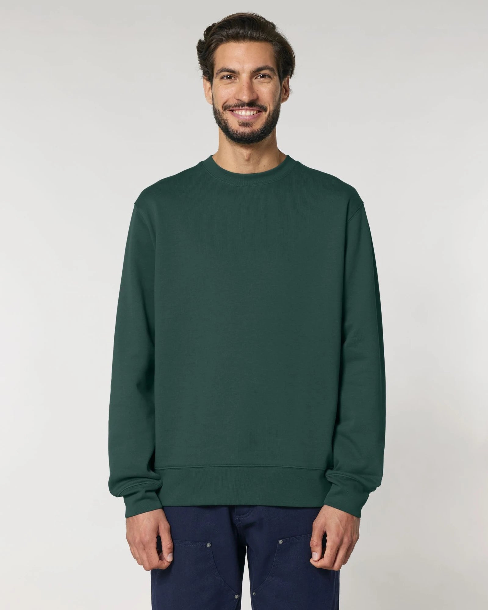 Felpa cotone bio Stanley/Stella Changer 2.0 da personalizzare - Verde lucido
