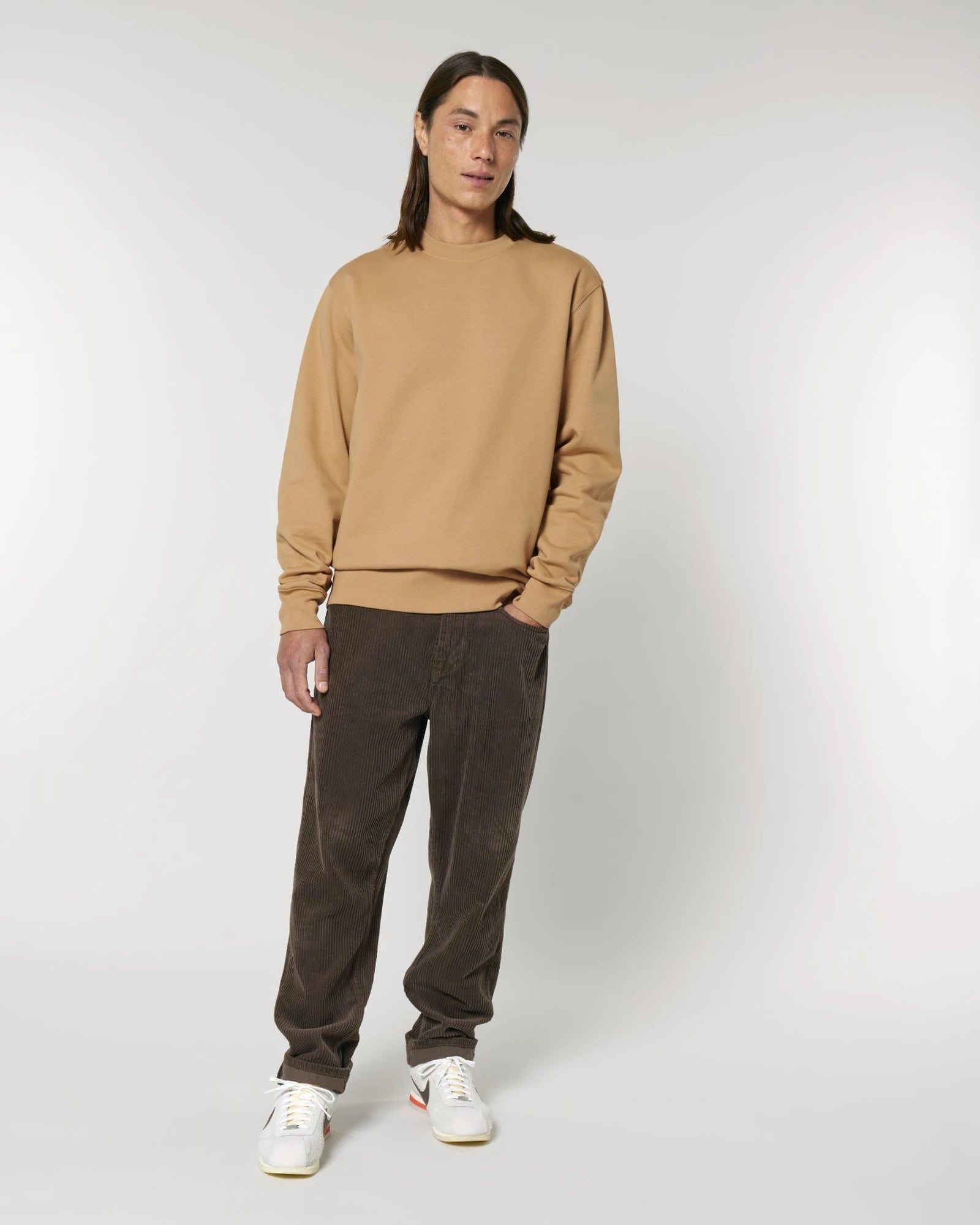 Felpa cotone bio Stanley/Stella Changer 2.0 da personalizzare - Latte