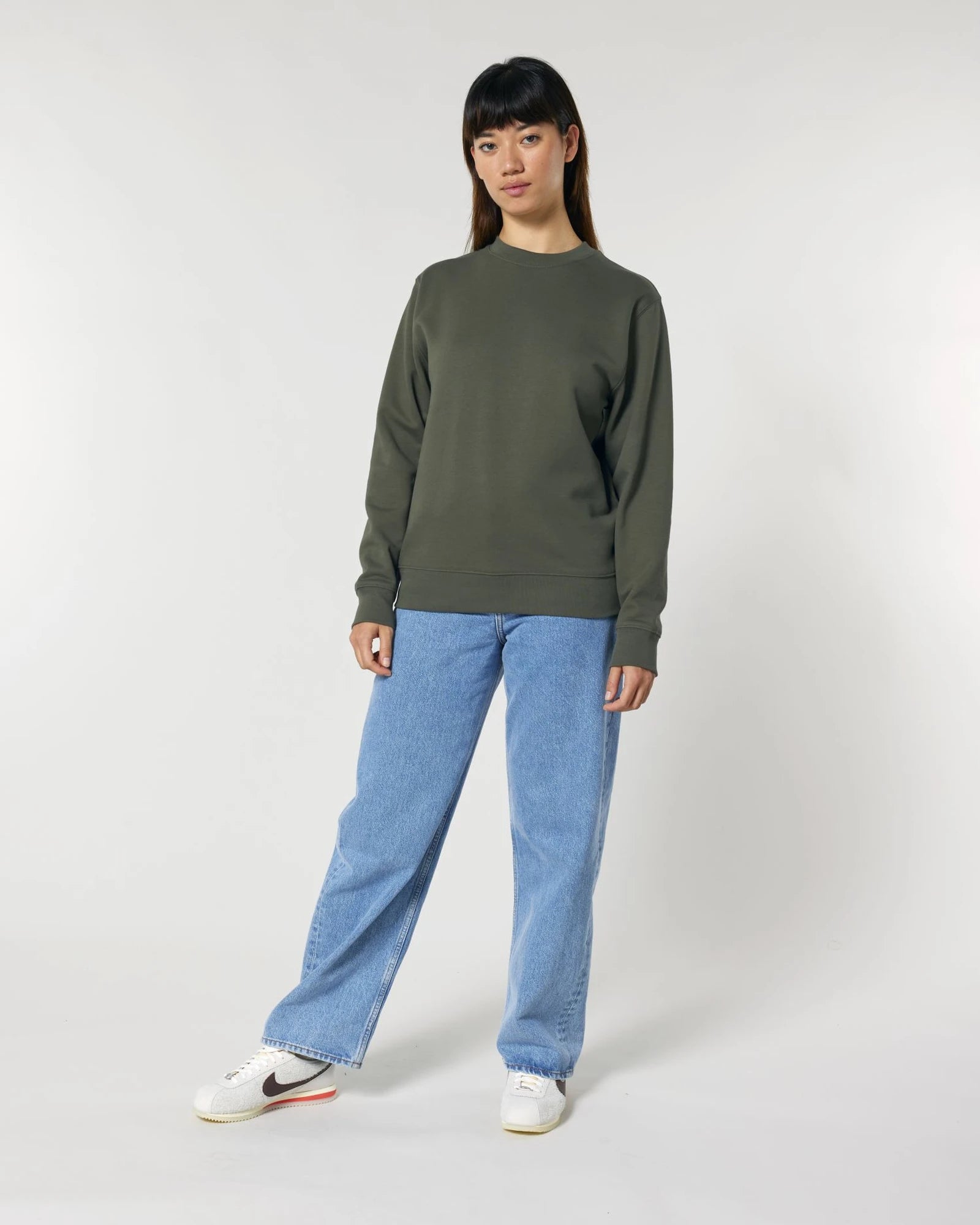 Felpa cotone bio Stanley/Stella Changer 2.0 da personalizzare - Kaki