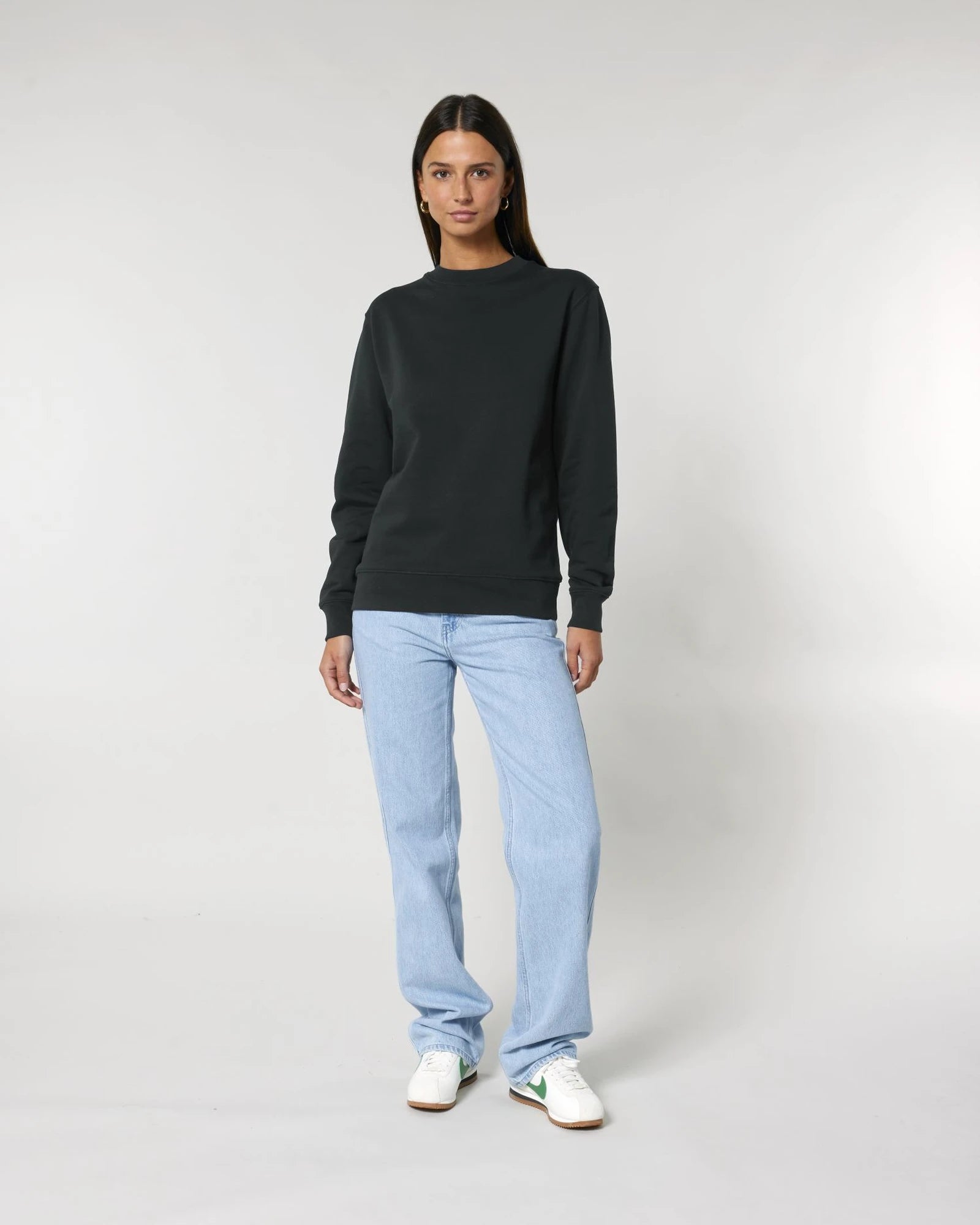 Felpa cotone bio Stanley/Stella Changer 2.0 da personalizzare - Nero