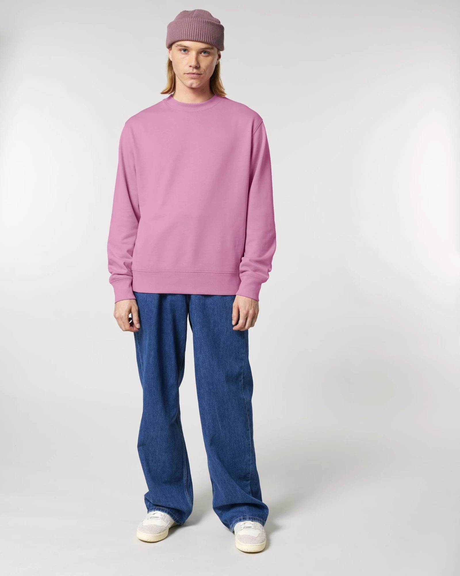 Felpa cotone bio Stanley/Stella Changer 2.0 da personalizzare - Bubble Pink