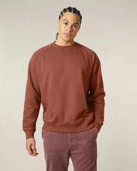 Felpa cotone bio Stanley/Stella Knoxer da personalizzare - marrone heritage