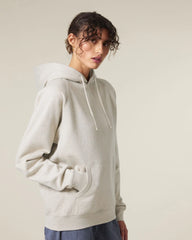 Felpa cotone bio Stanley/Stella Striker da personalizzare - Grigio melange nebbia