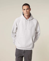 Felpa cotone bio Stanley/Stella Striker da personalizzare - grigio melange freddo