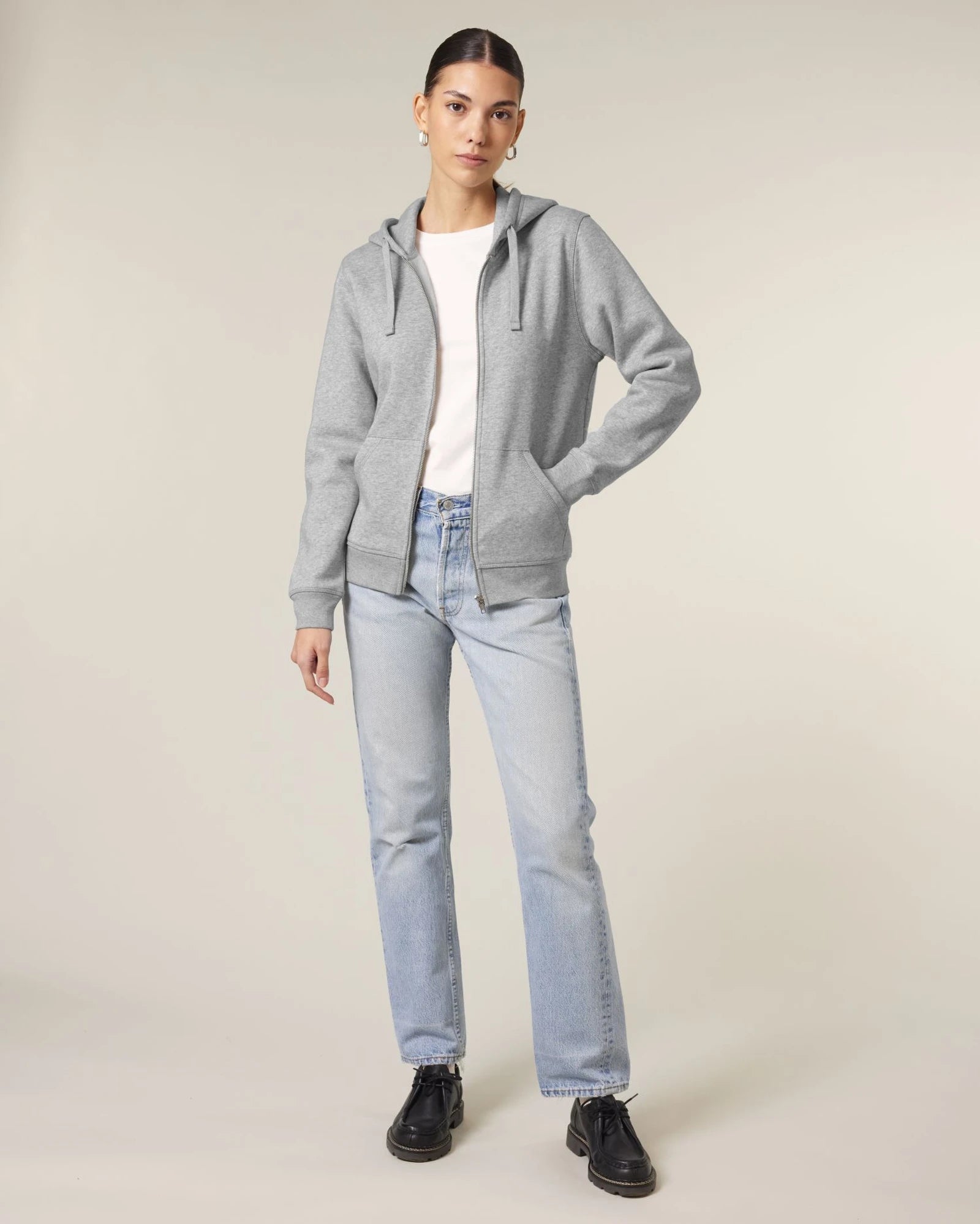 Felpa con zip Stanley/Stella Mixer da personalizzare - 11
