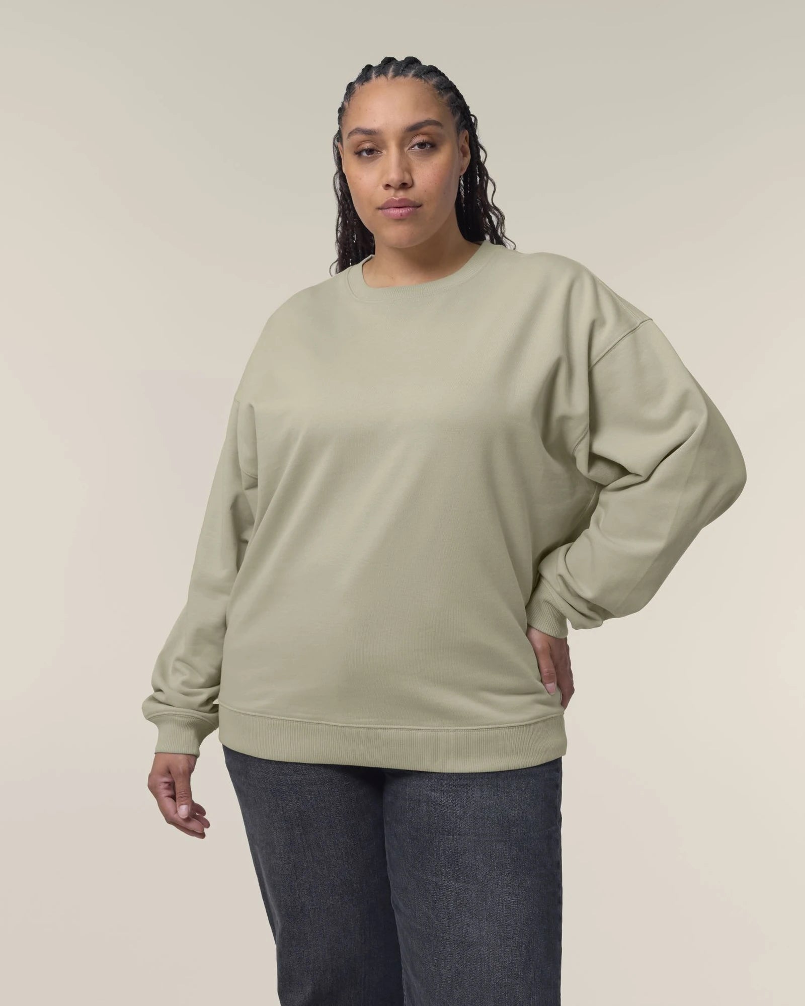 Felpa cotone bio Stanley/Stella Radder 2.0 da personalizzare - Pietra
