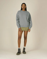 Felpa cotone bio Stanley/Stella Radder 2.0 da personalizzare - Grigio nebbia